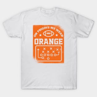 On Fridays We Wear Orange // Vintage School Spirit // Go Orange T-Shirt